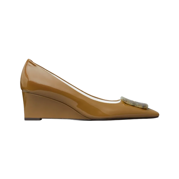 Tory Burch Georgia Wedge Almond Oats