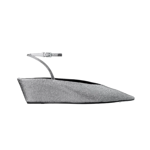 Tory Burch Pavé Wedge Light Black Diamond
