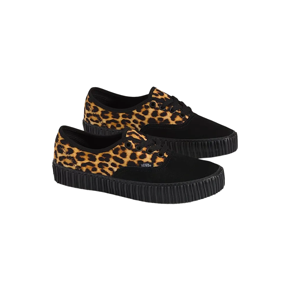 Vans Authentic Creeper Shoe Leopard Brown