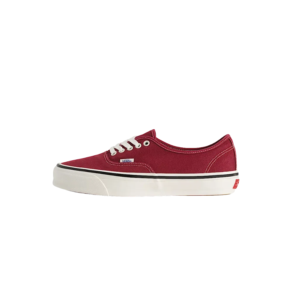 Vans Premium Authentic Shoe Bordeaux Red