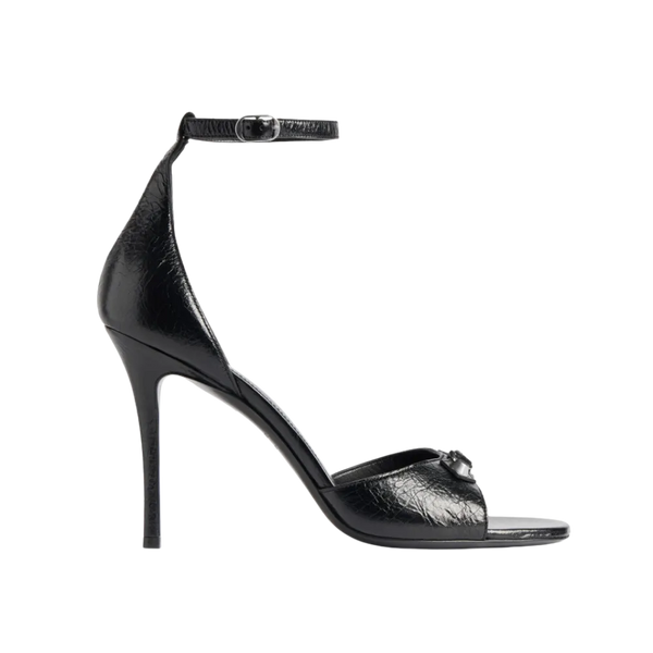 Balenciaga City Uptown Sandal In Black