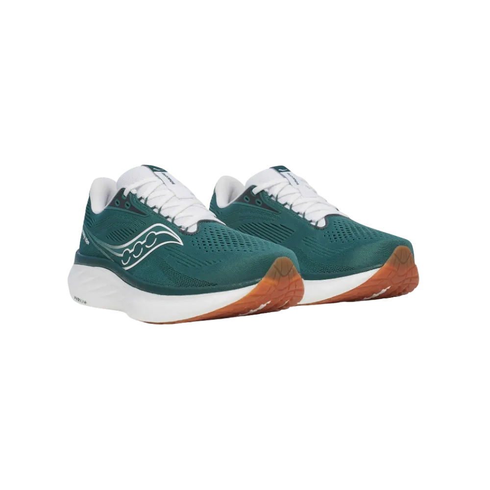 Saucony Ride 18 Pine | White