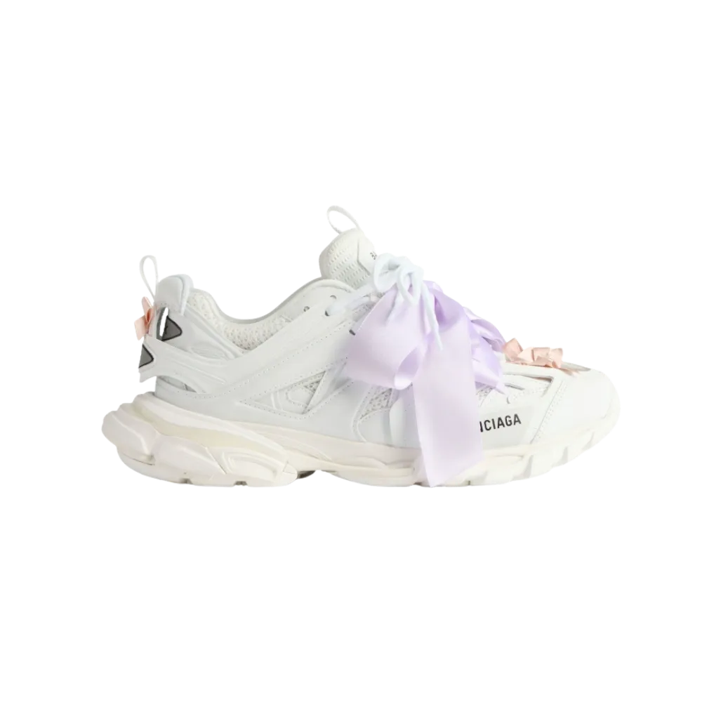 Balenciaga Track Bow Sneaker In White