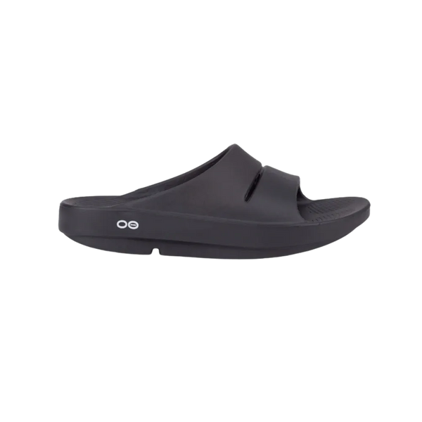 Oofos OOahh Slide Sandal Black