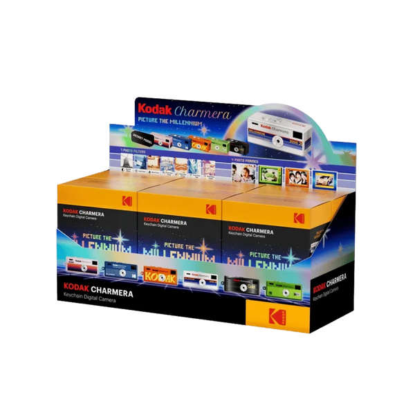 Kodak Charmera Keychain Digital Camera Blind Box Millennium Collection - Pack of 6