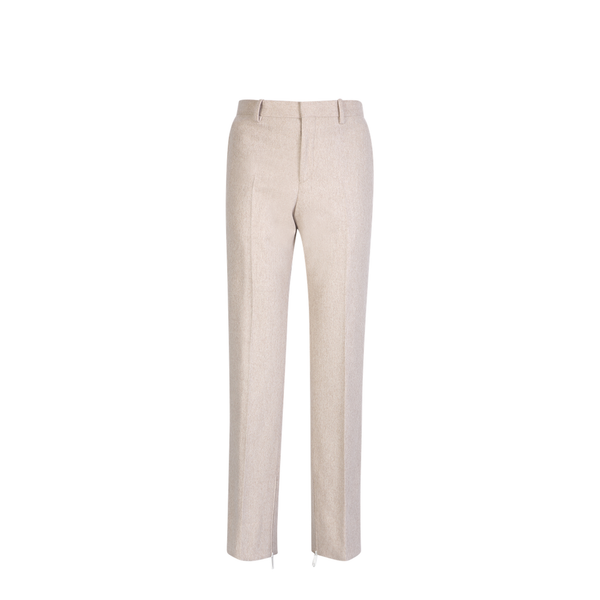 Off-White Pants with Logo Tag Detail