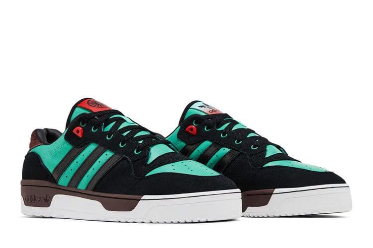 Adidas Demon Slayer X Adidas Rivalry Low Tanjiro