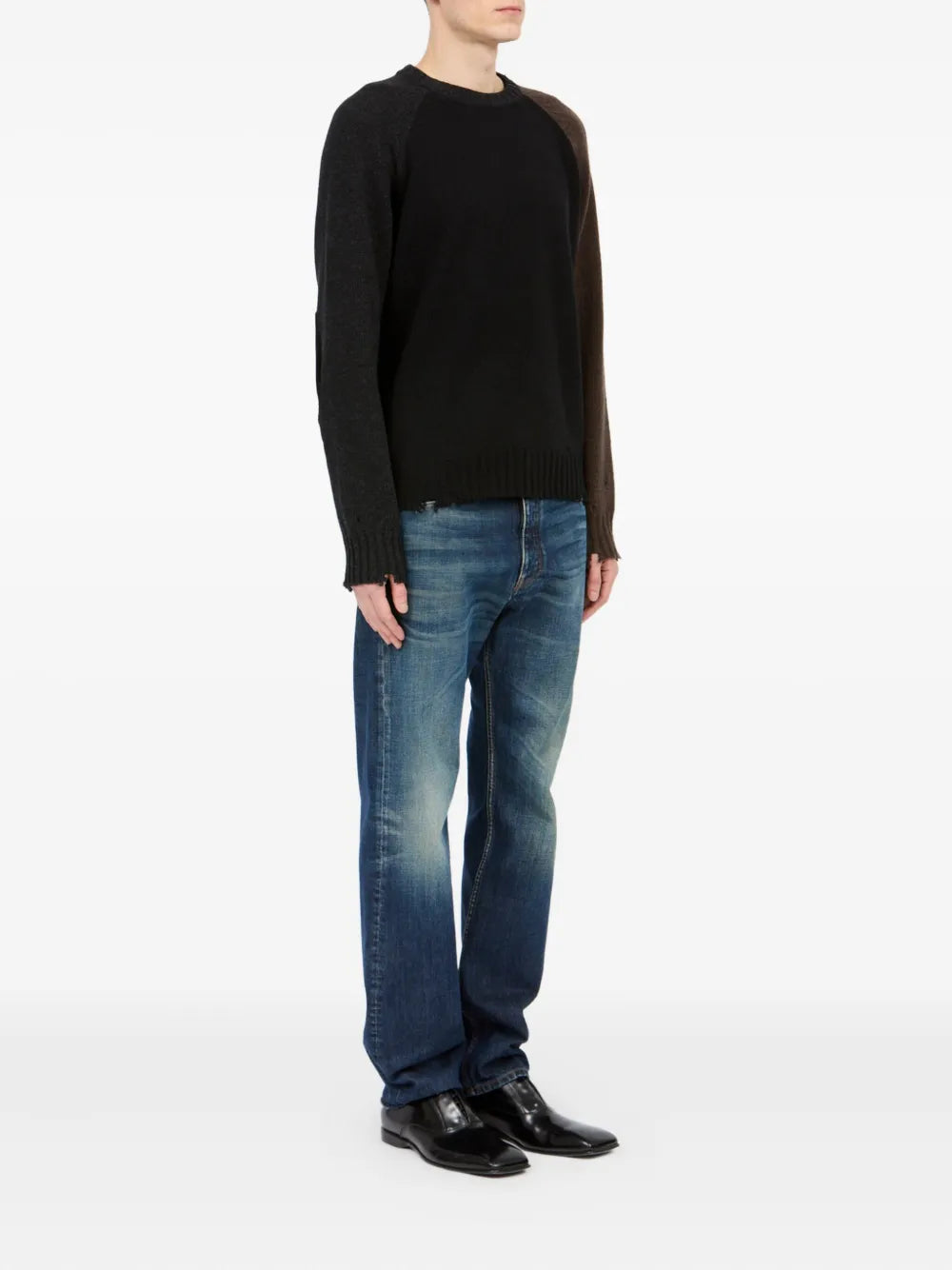 Mm6 Maison Margiela Mm6 Maison Margiela Distressed-Hem Jumper