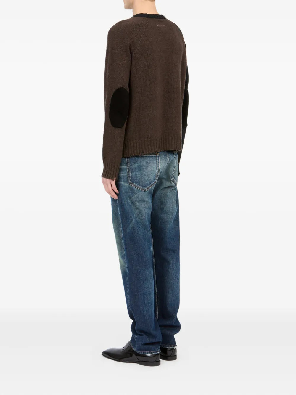 Mm6 Maison Margiela Mm6 Maison Margiela Distressed-Hem Jumper