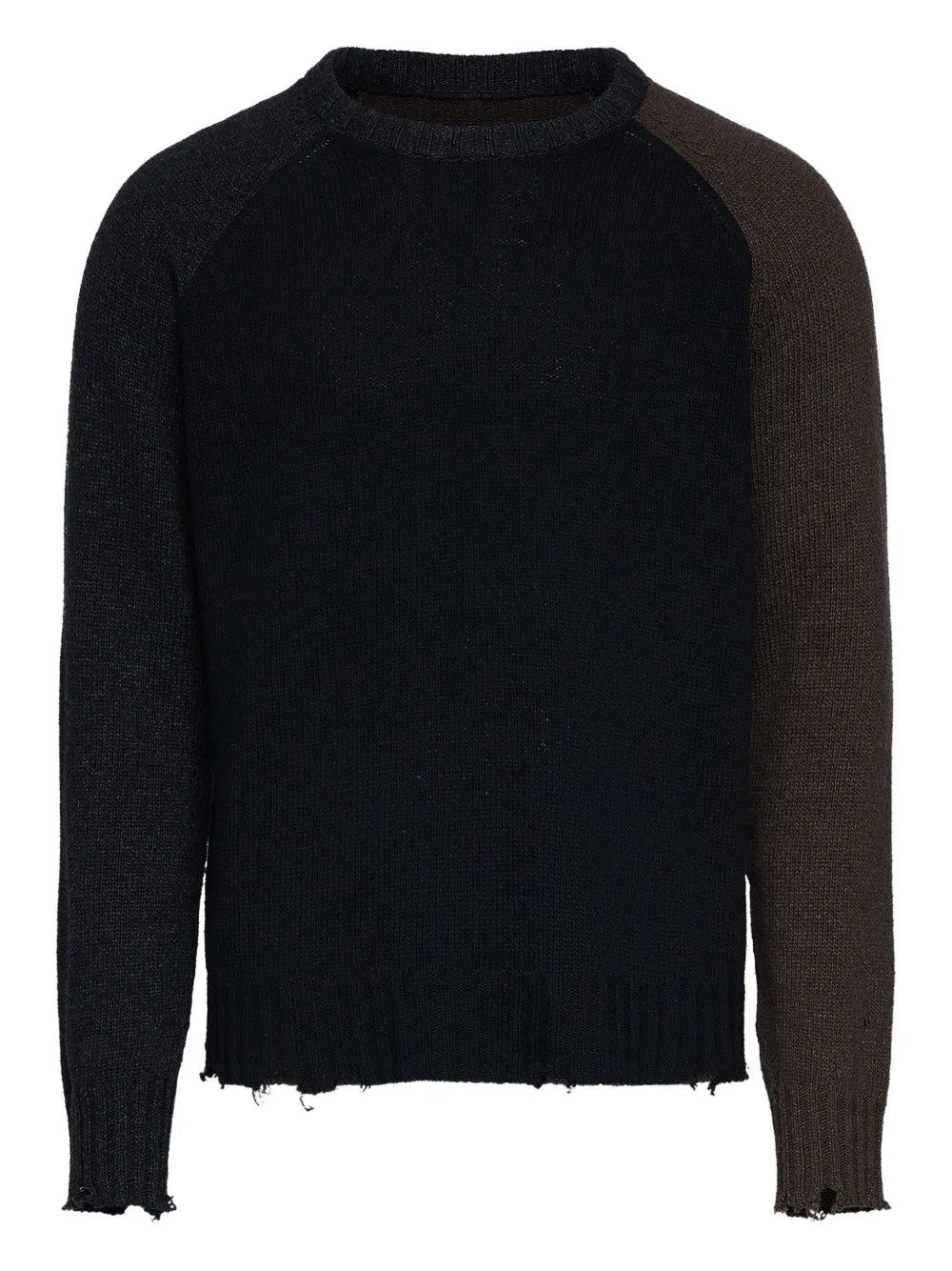Mm6 Maison Margiela Mm6 Maison Margiela Distressed-Hem Jumper