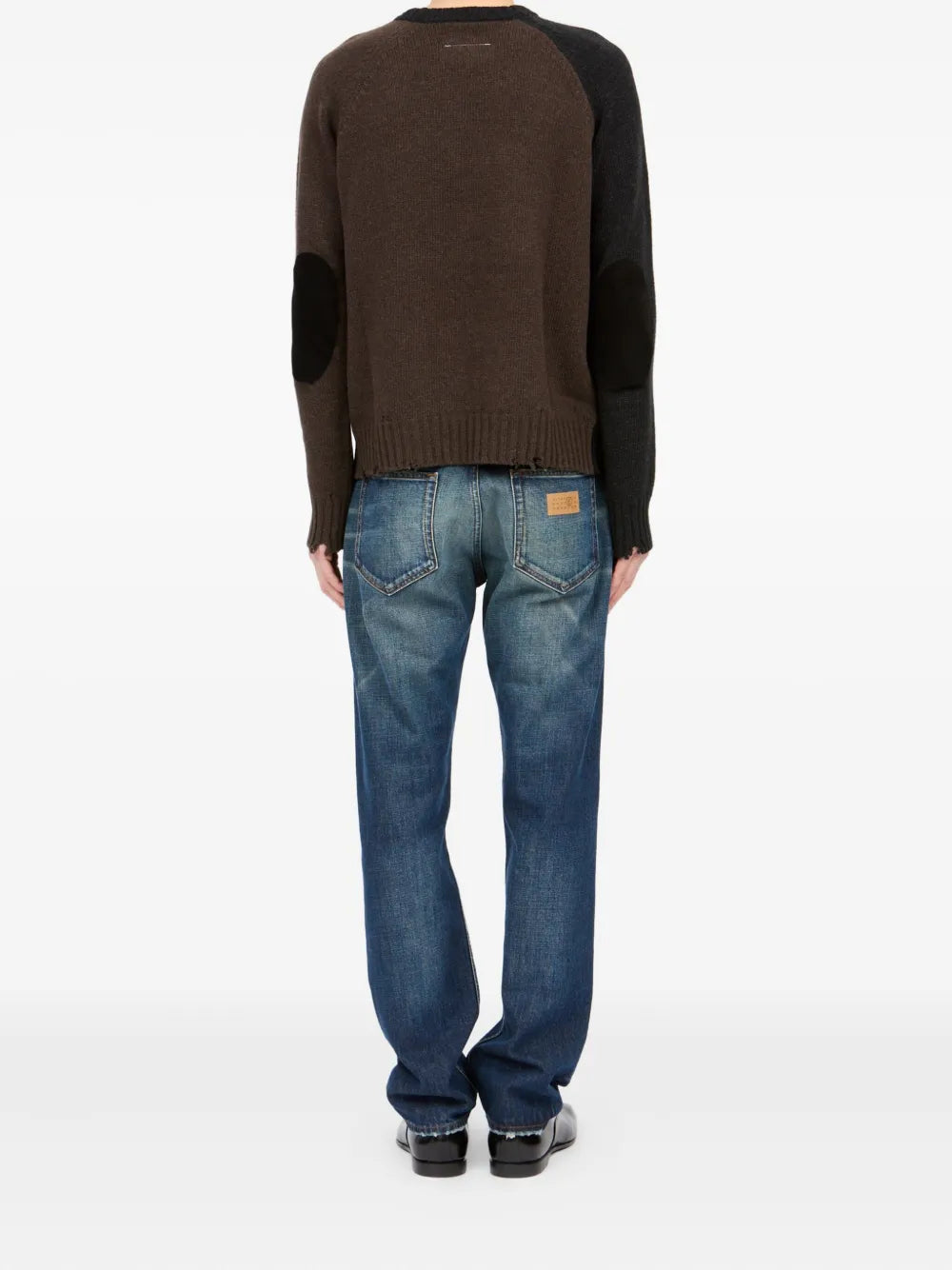 Mm6 Maison Margiela Mm6 Maison Margiela Distressed-Hem Jumper