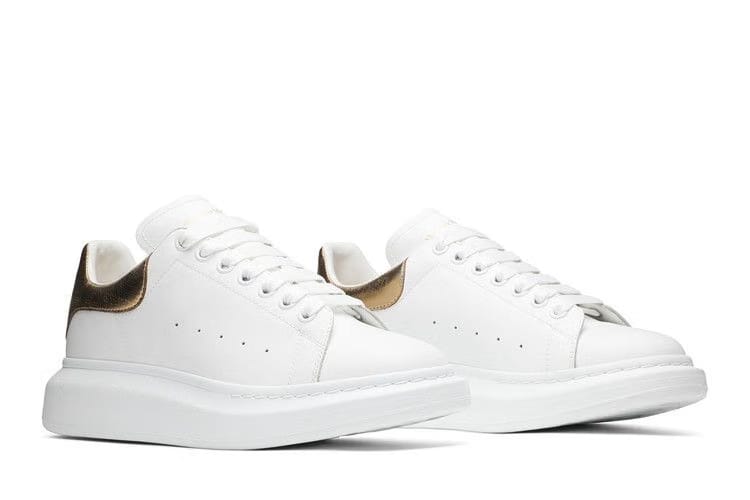 Alexander Mcqueen Alexander Mcqueen Oversized Sneaker White Gold