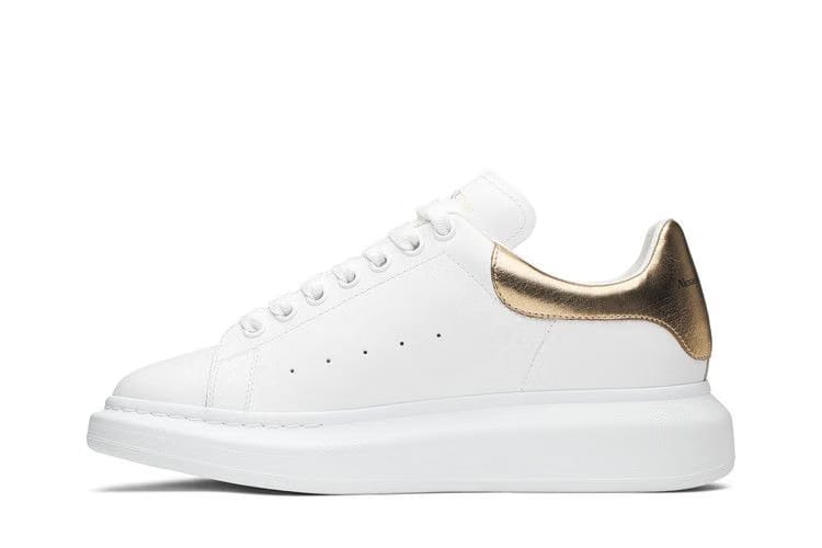 Alexander Mcqueen Alexander Mcqueen Oversized Sneaker White Gold