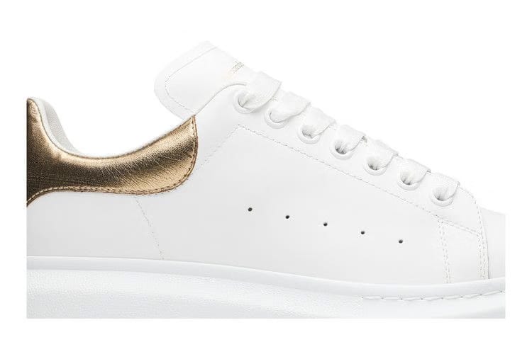 Alexander Mcqueen Alexander Mcqueen Oversized Sneaker White Gold