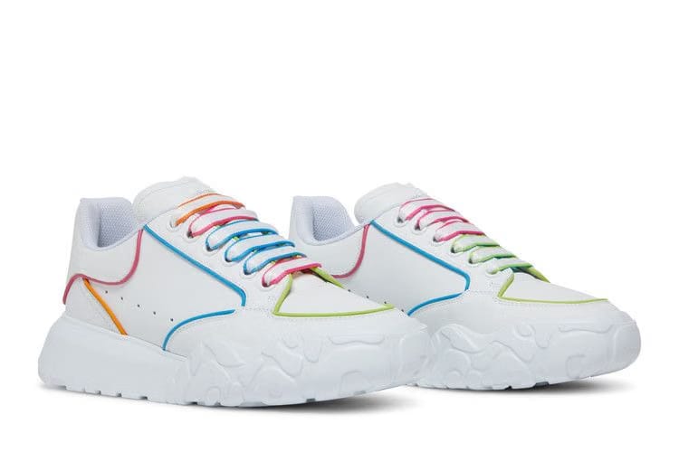 Alexander Mcqueen Alexander Mcqueen Wmns Court Trainer 'white Multi'