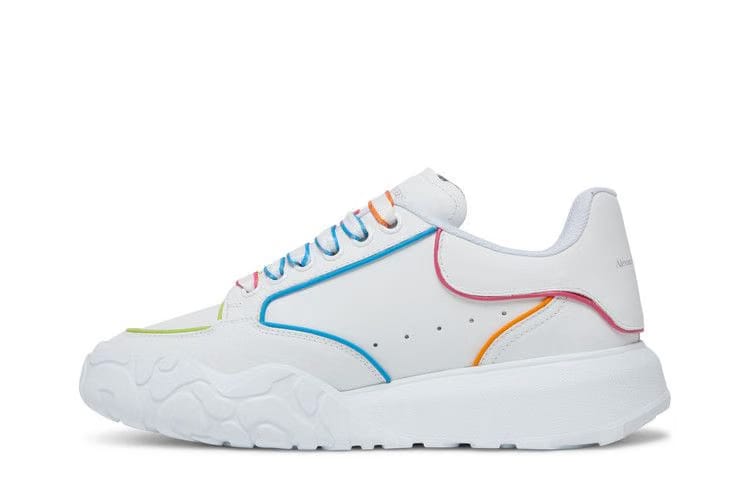 Alexander Mcqueen Alexander Mcqueen Wmns Court Trainer 'white Multi'