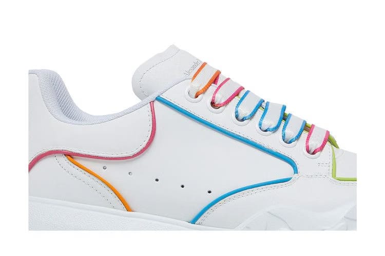 Alexander Mcqueen Alexander Mcqueen Wmns Court Trainer 'white Multi'