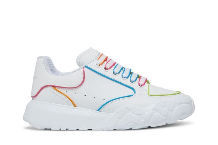 Alexander Mcqueen Alexander Mcqueen Wmns Court Trainer 'white Multi'