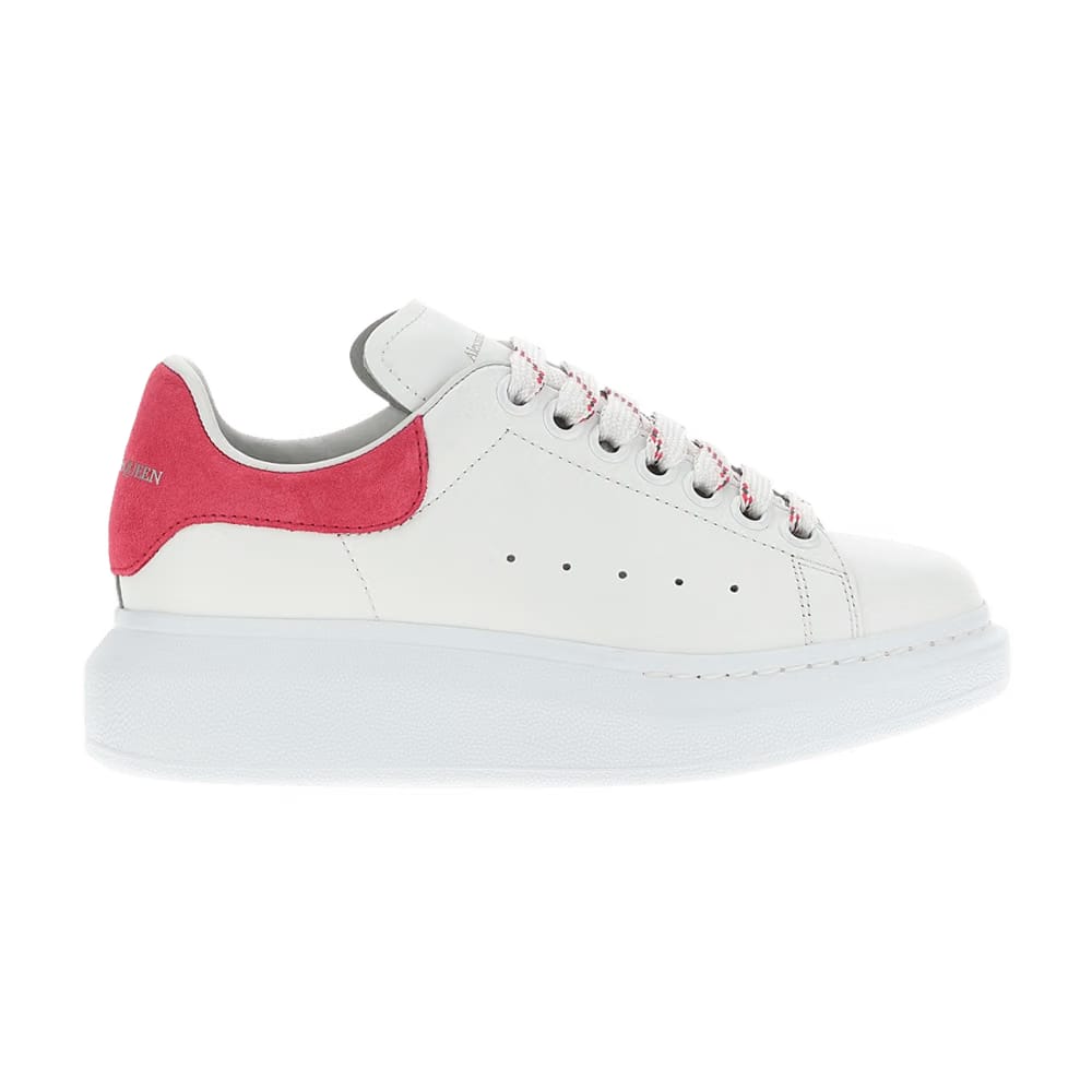 Alexander Mcqueen Alexander Mcqueen Wmns Oversized Sneaker 'white Halo Pink'