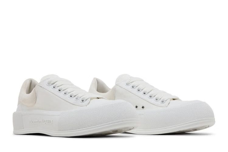 Alexander Mcqueen Alexander Mcqueen Deck Plimsoll White