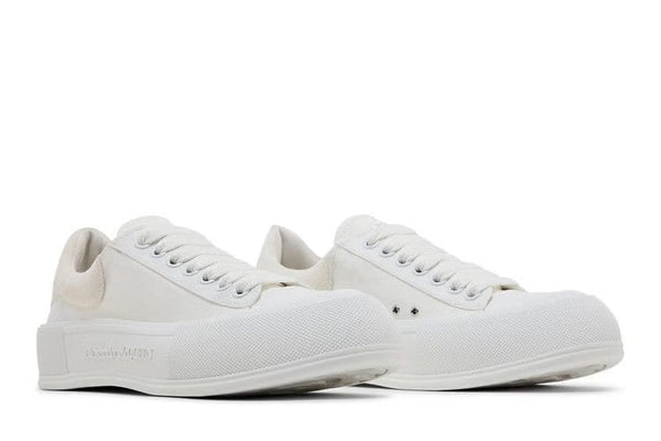 Alexander Mcqueen Alexander Mcqueen Deck Plimsoll White