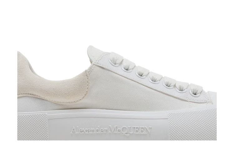 Alexander Mcqueen Alexander Mcqueen Deck Plimsoll White