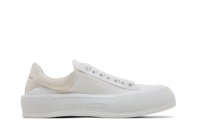 Alexander Mcqueen Alexander Mcqueen Deck Plimsoll White