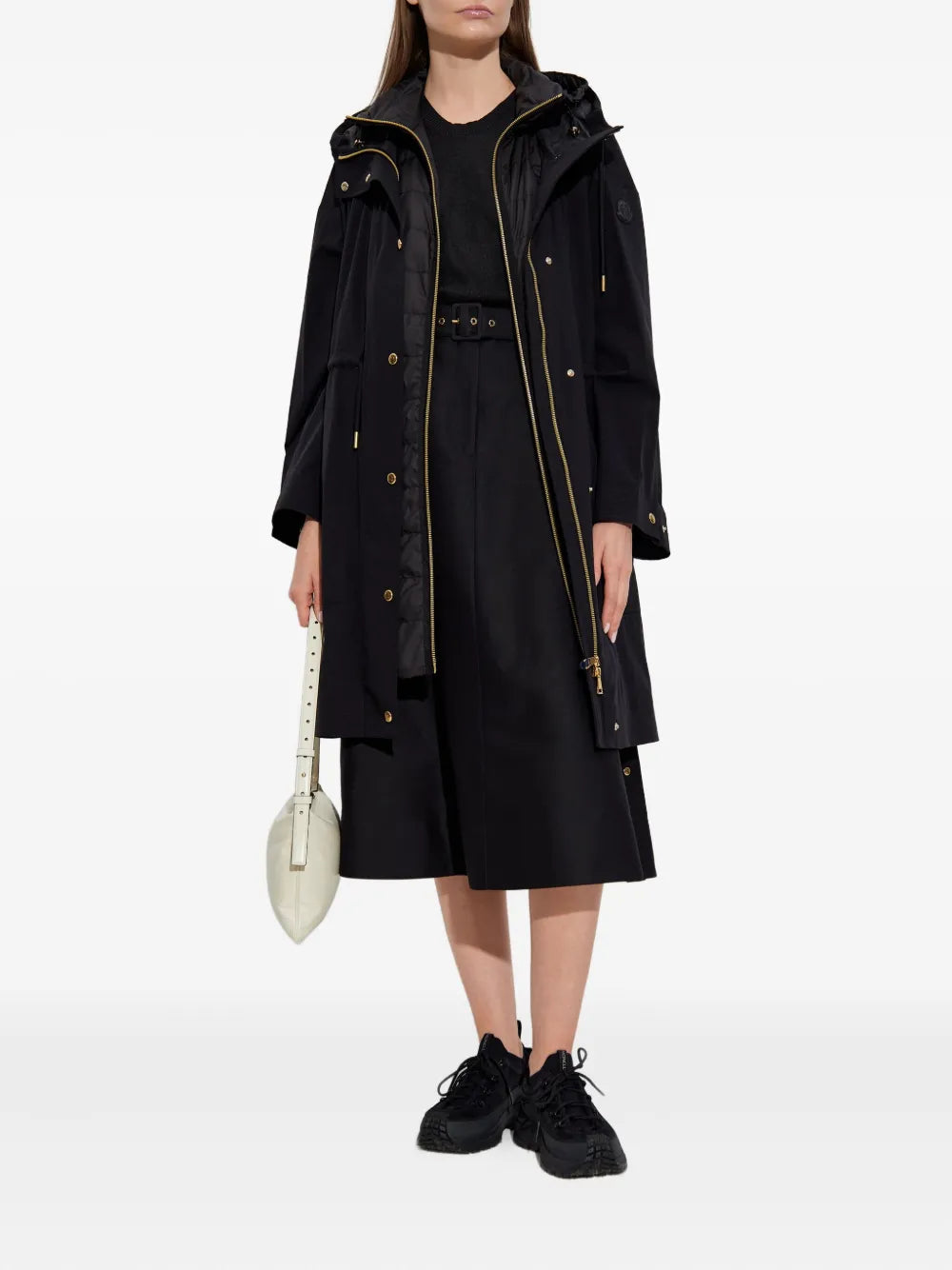 Moncler Moncler Detachable-Lining Parka Coat