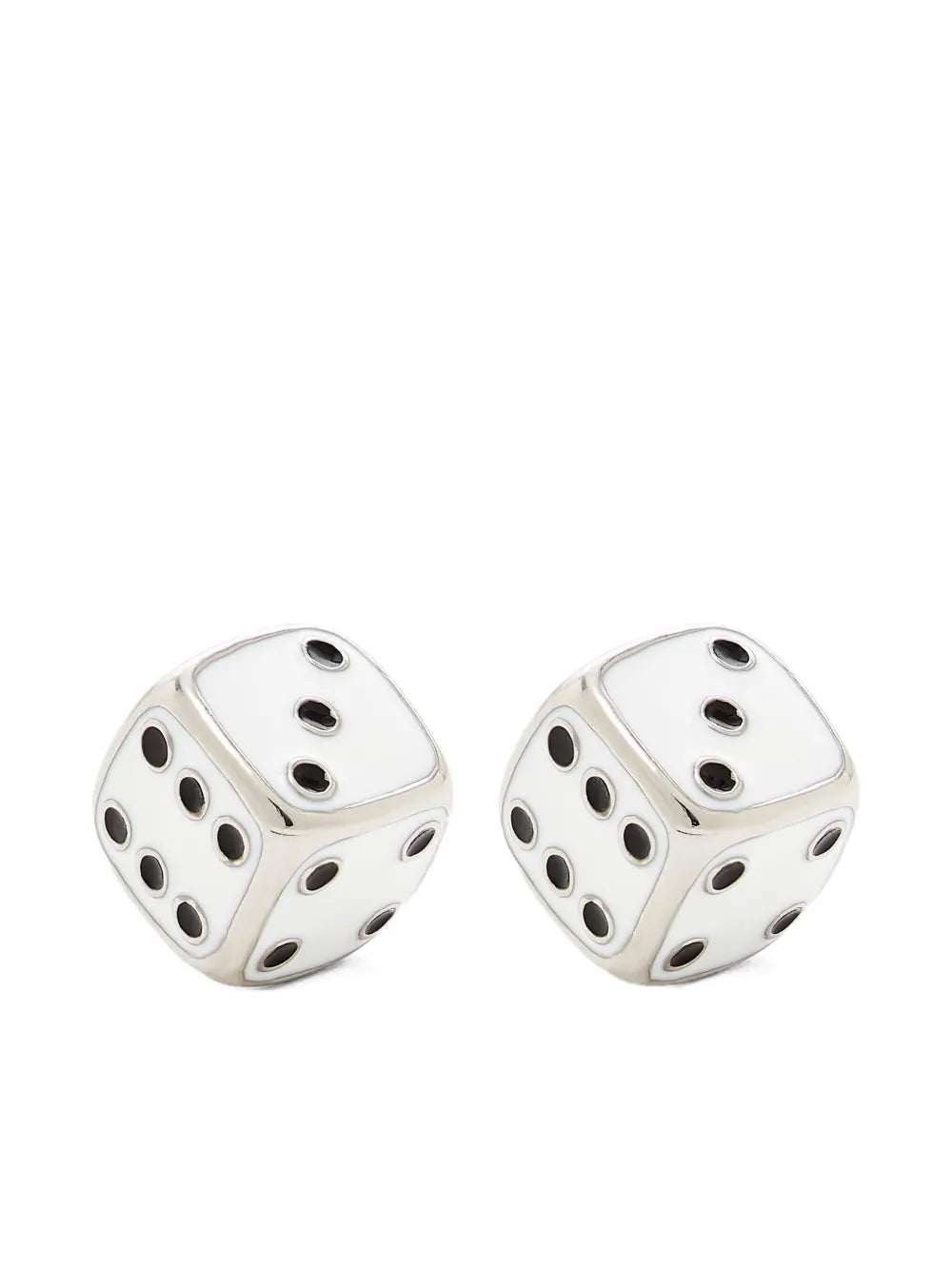 Marc Jacobs X Derrick Adams Dice earrings