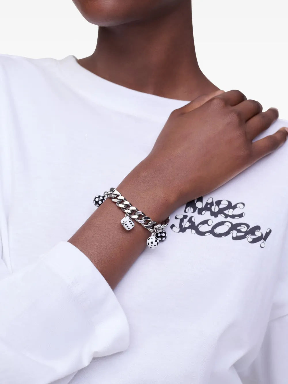 Marc Jacobs X Derrick Adams Dice Charm bracelet