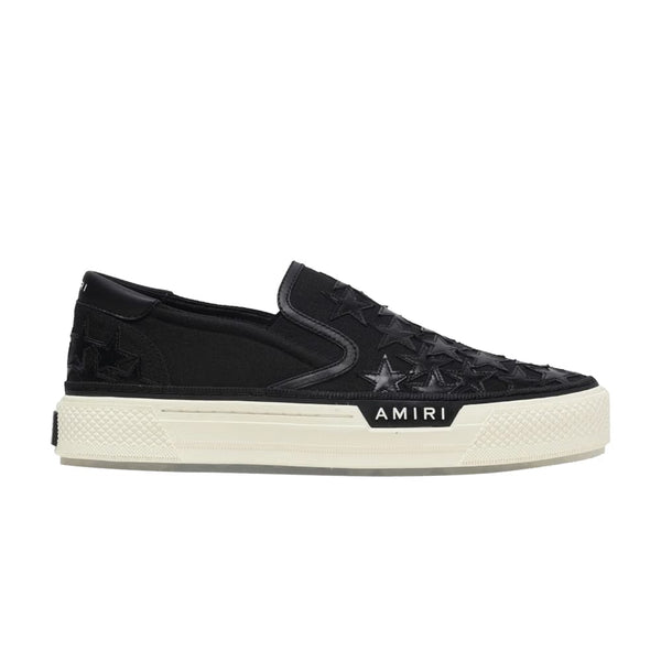 Amiri Amiri Stars Court Slip-On Black