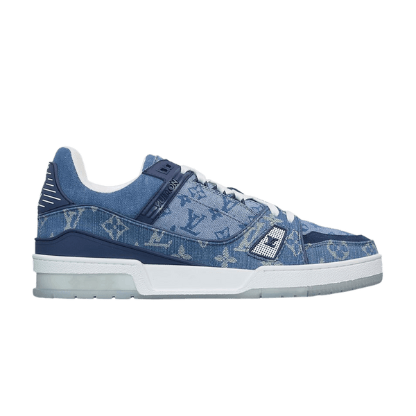Louis Vuitton Lv Trainer Blue Monogram