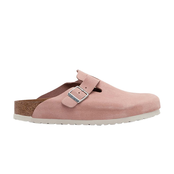 Birkenstock Birkenstock Boston Soft Footbed Suede Pink Clay
