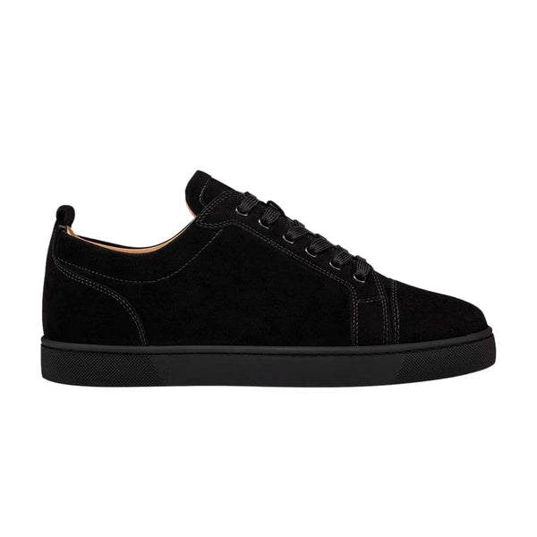 Christian Louboutin Christian Louboutin Louis Junior Flat Black Suede