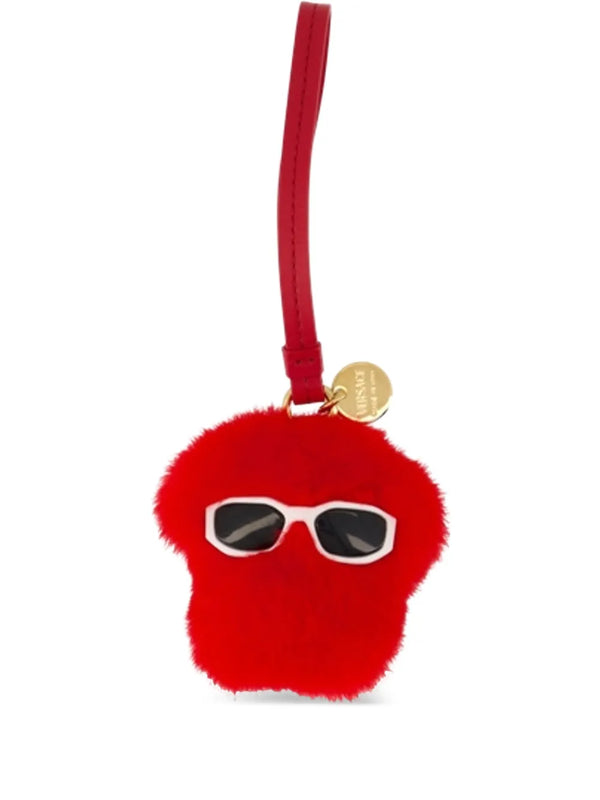 Versace Medusa fluffy bag charm