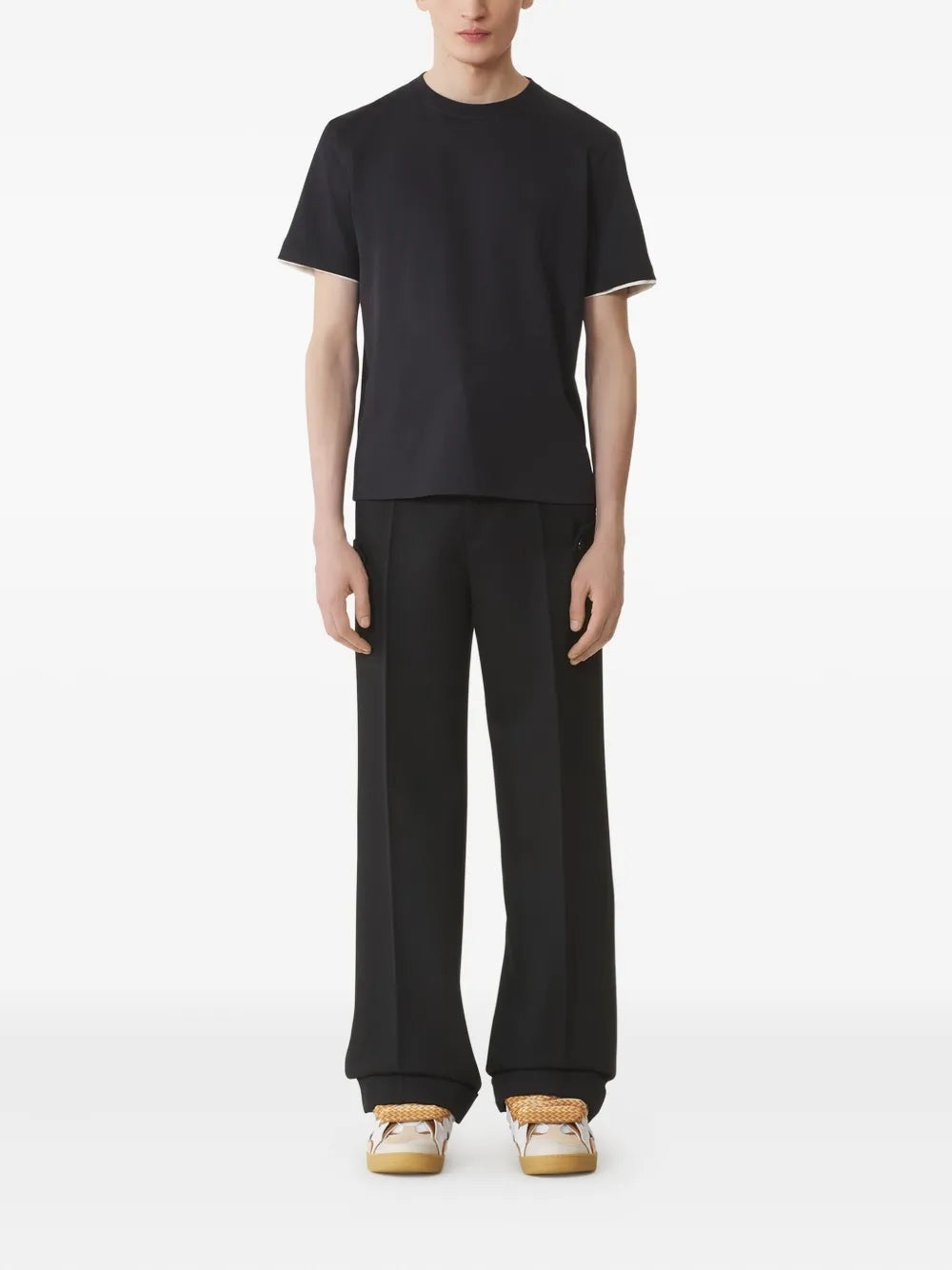 Lanvin Lanvin Double-Layered Cotton T-Shirt