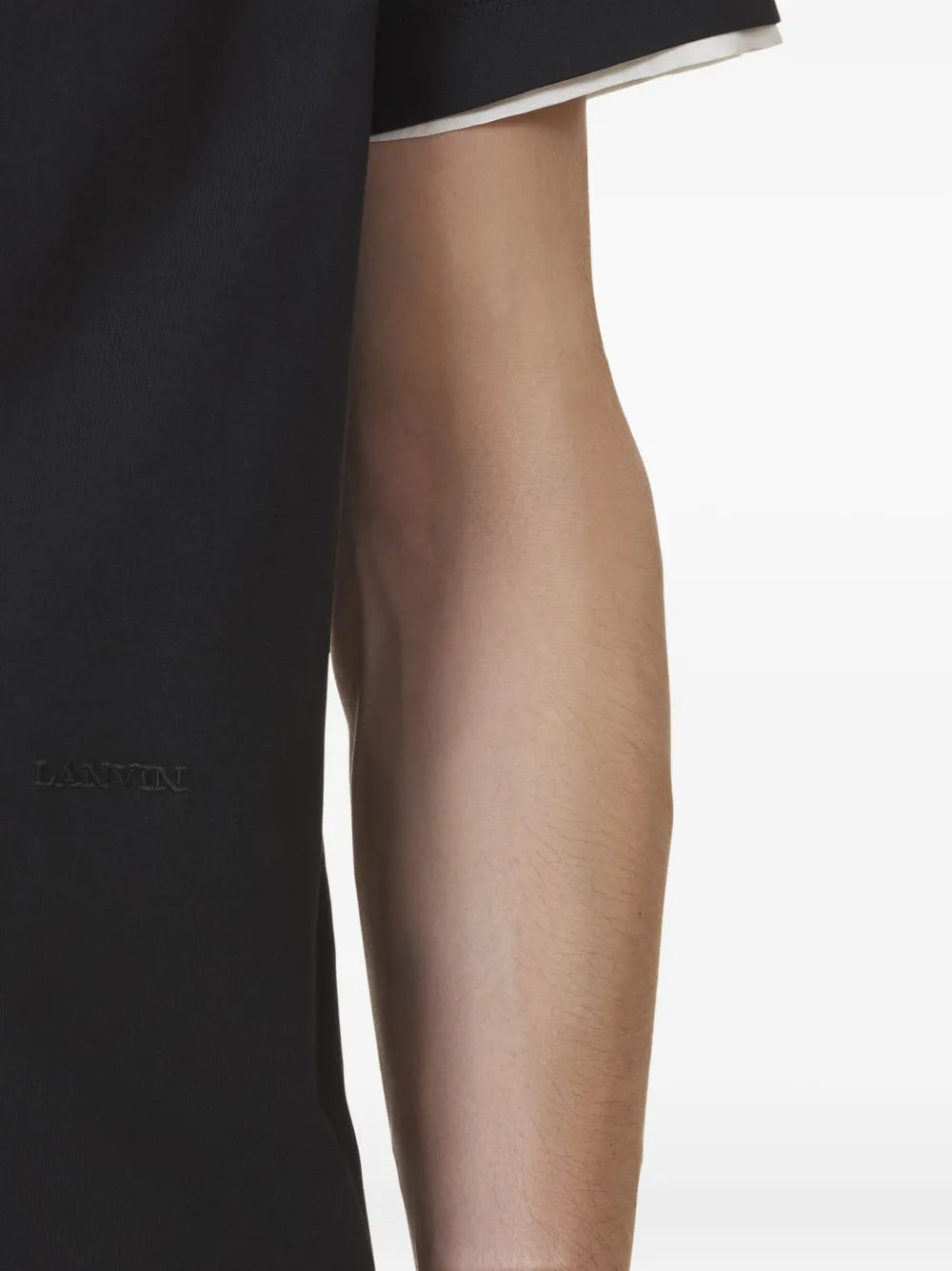 Lanvin Lanvin Double-Layered Cotton T-Shirt