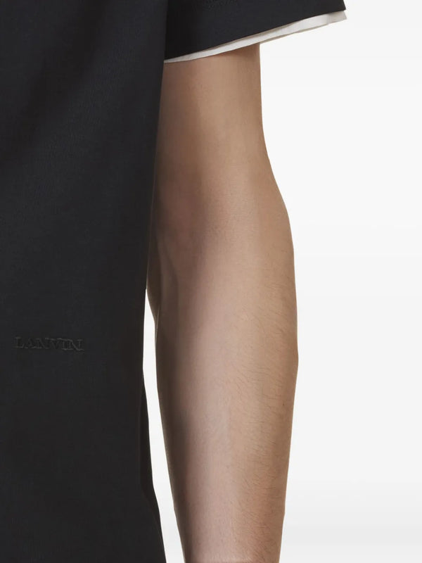 Lanvin Lanvin Double-Layered Cotton T-Shirt