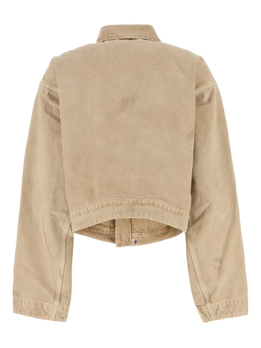 Balenciaga zipped-pocket long-sleeves denim jacket