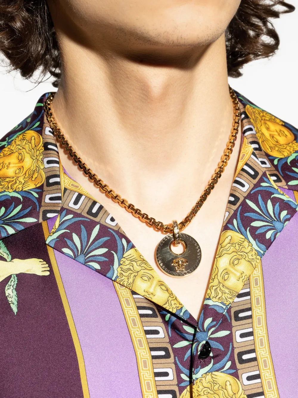 Versace Medusa-head necklace