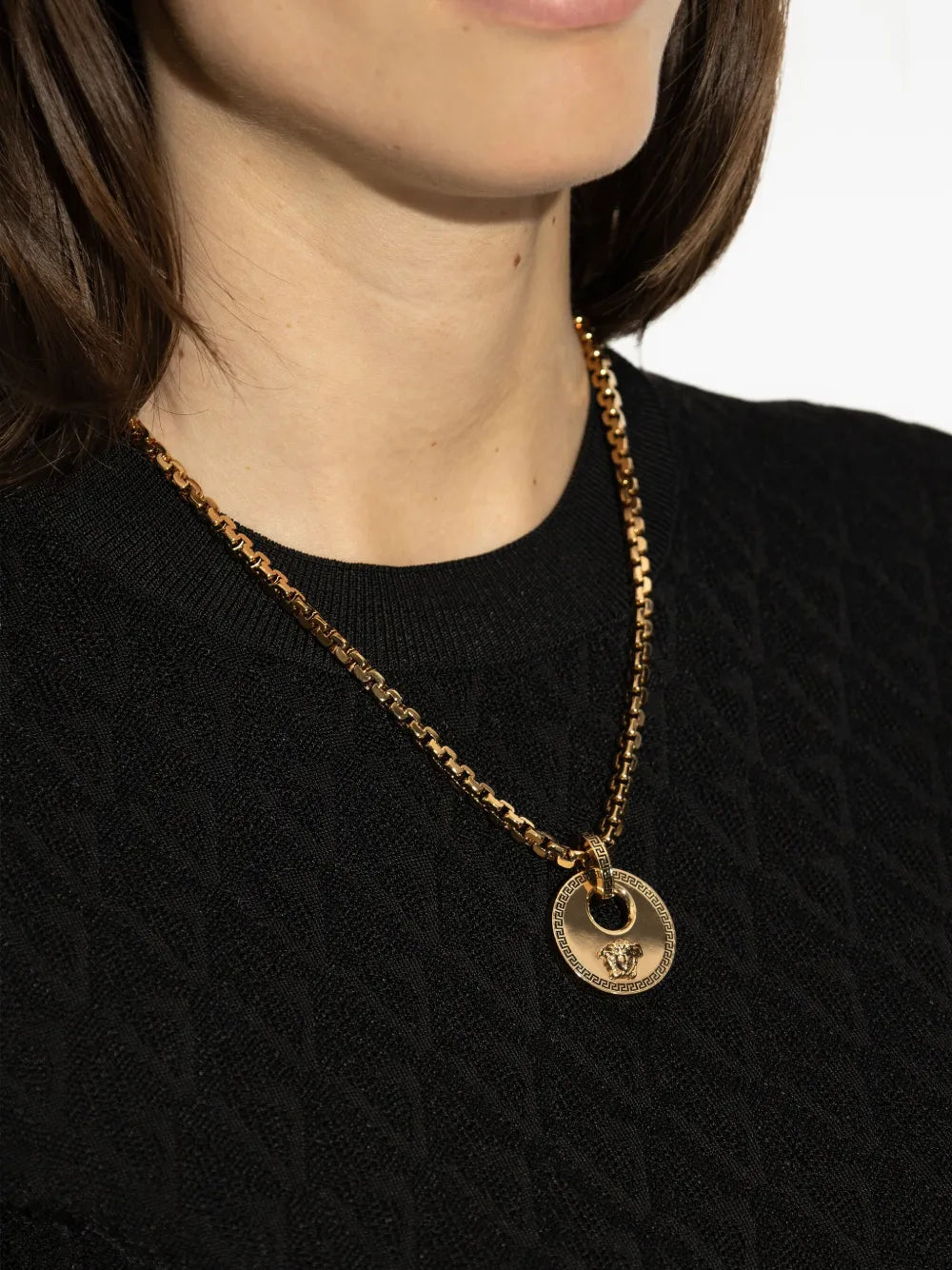 Versace Medusa-head necklace