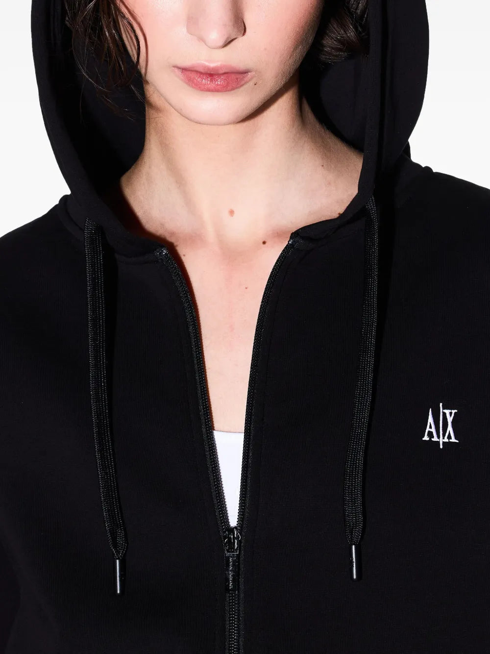 Balenciaga zip-up hooded jacket