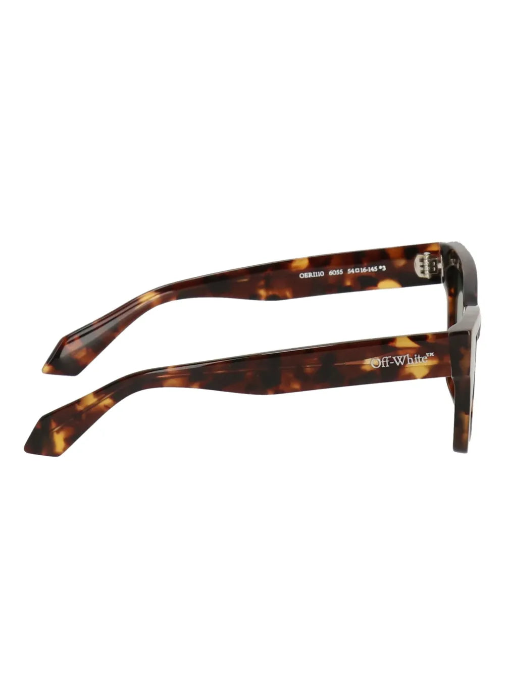 Off-White tortoiseshell tinted-lenses sunglasses