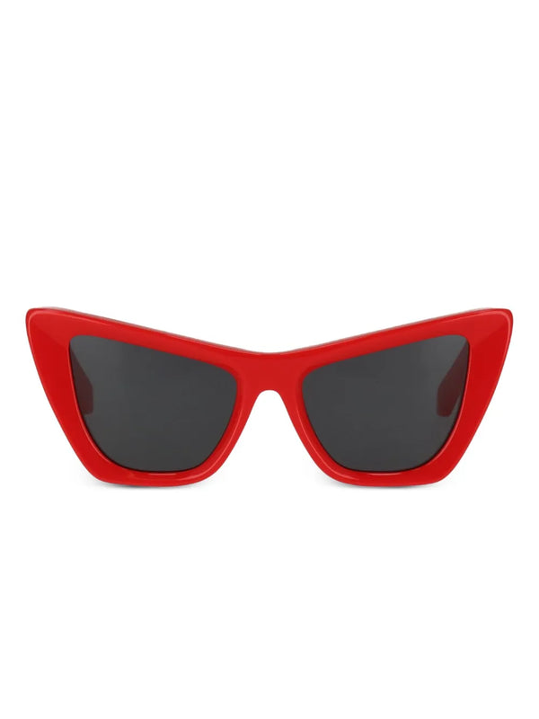 Off-White cat-eye logo-detail sunglasses