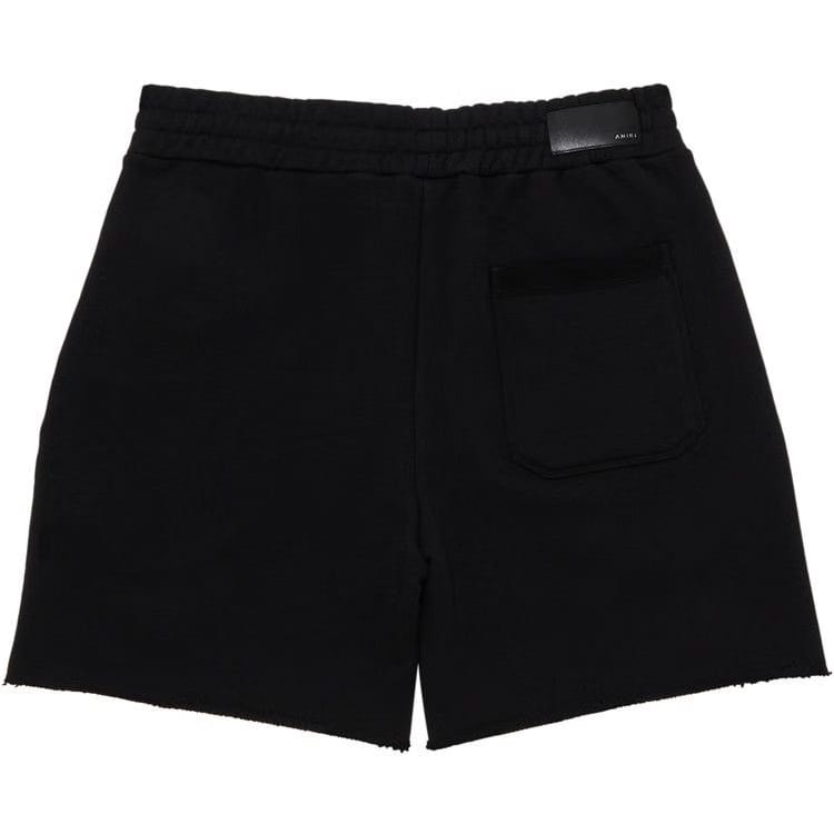 Amiri Amiri Cherub Text Sweatshort Black