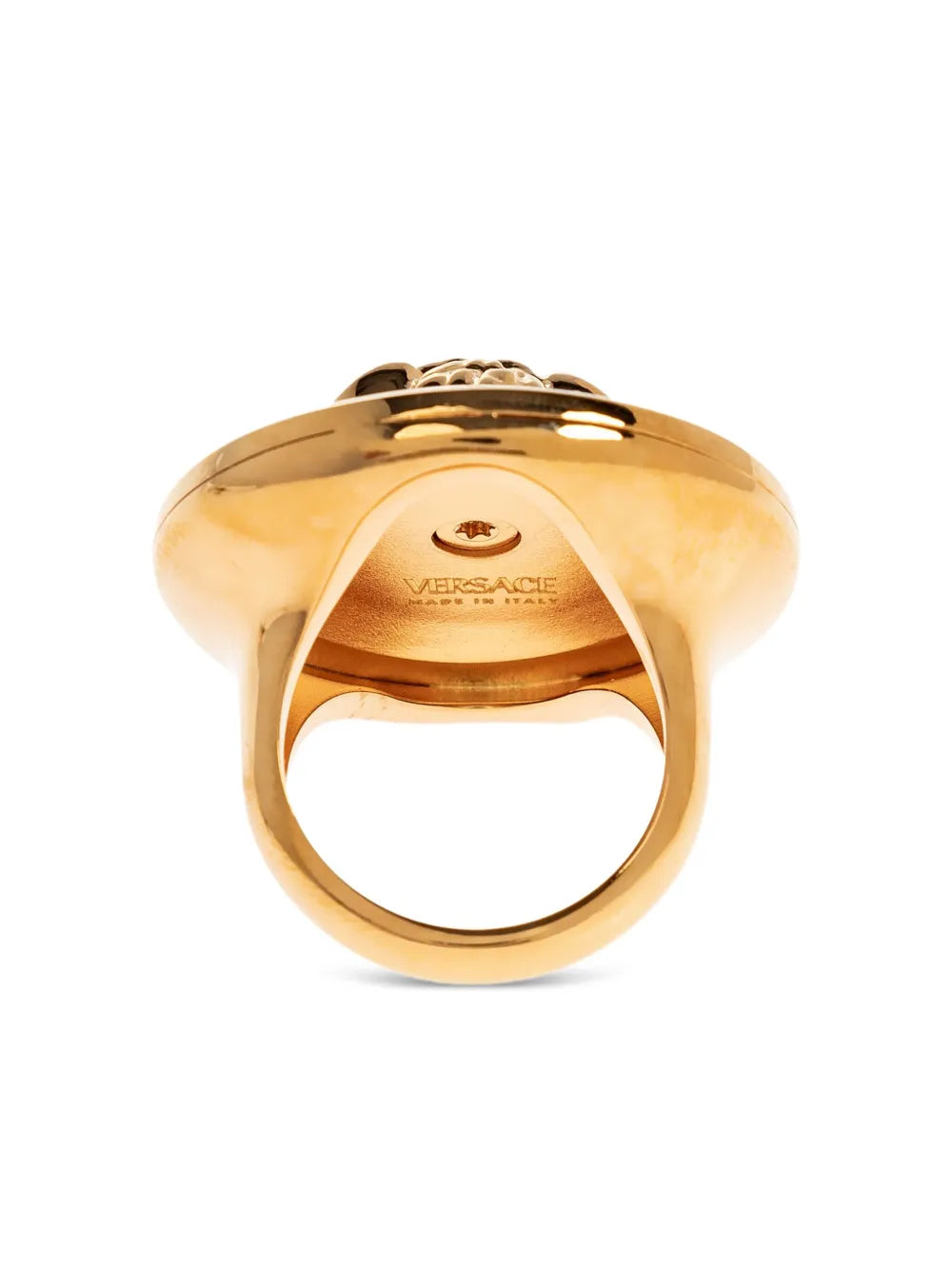 Versace Medusa-head circular ring