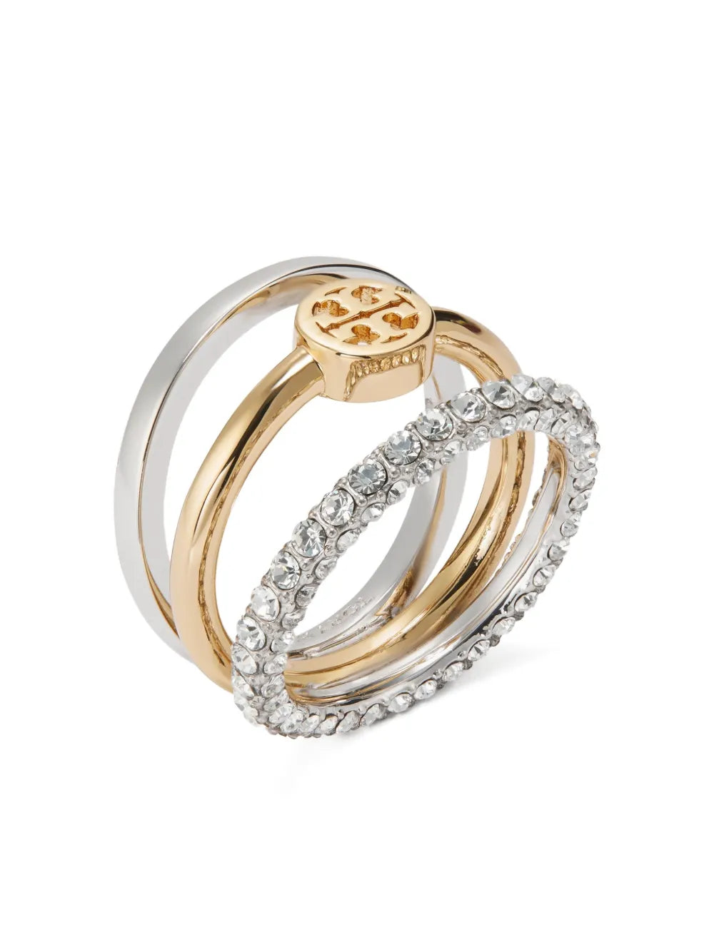 Tory Burch miller pave stacking ring
