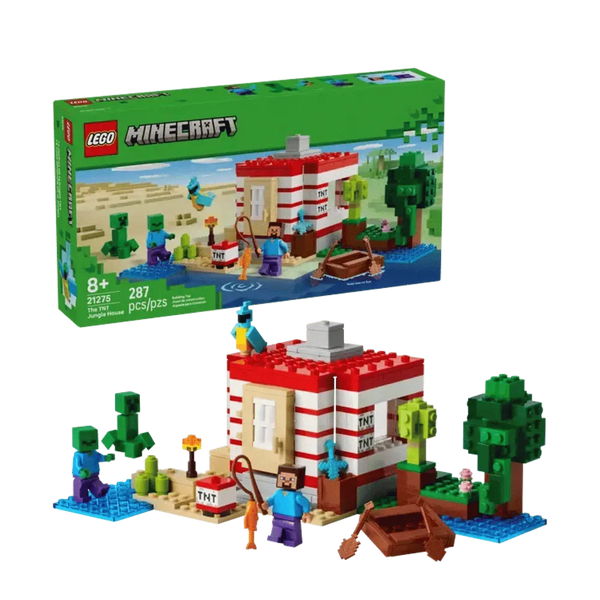 Lego Minecraft The TNT Jungle House