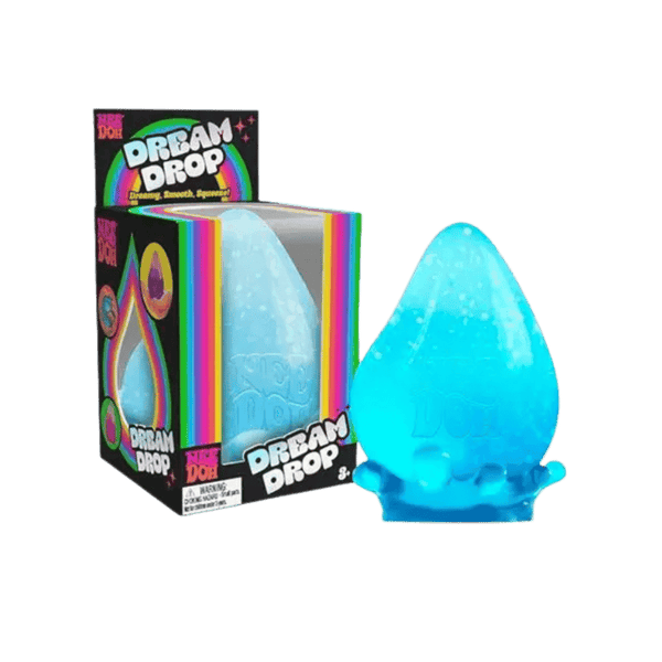 NeeDoh Dream Drop Squishy Fidget Toy Blue