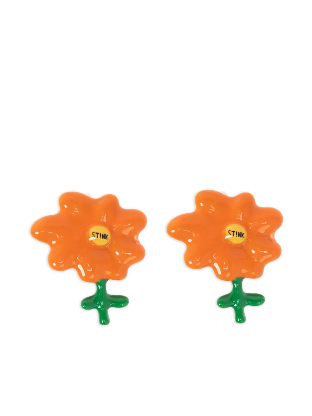 Marc Jacobs x David Shrigley Joy Flower stud earrings